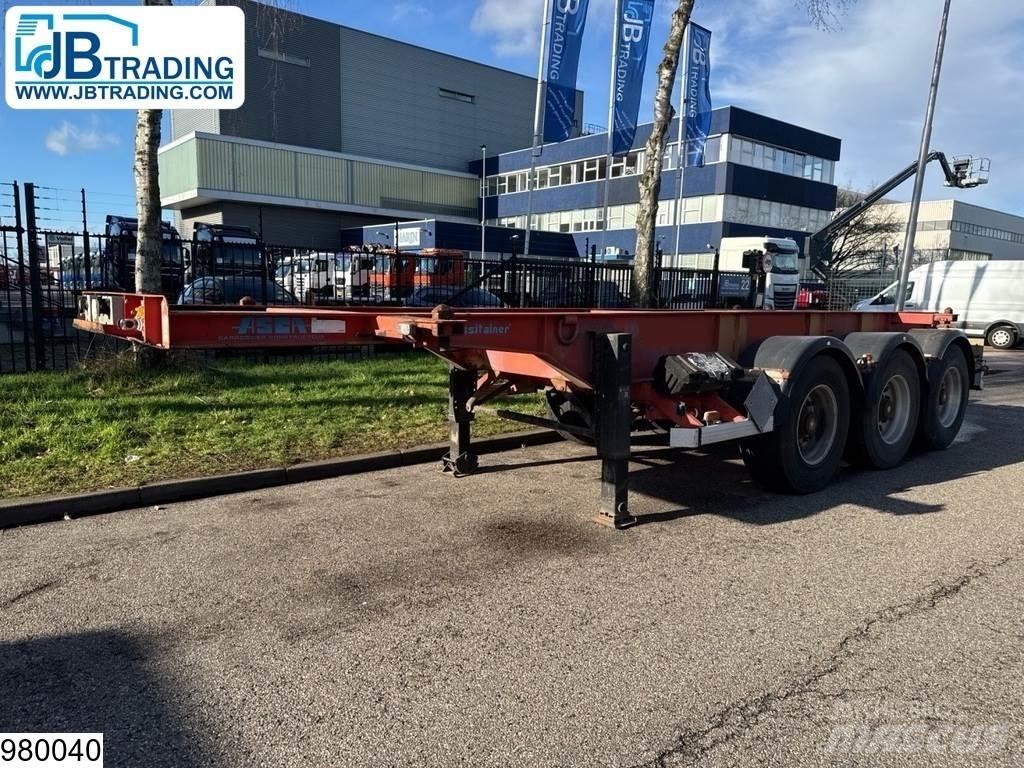 Asca Chassis 20 ft Containerframe/Skiploader semi-trailers