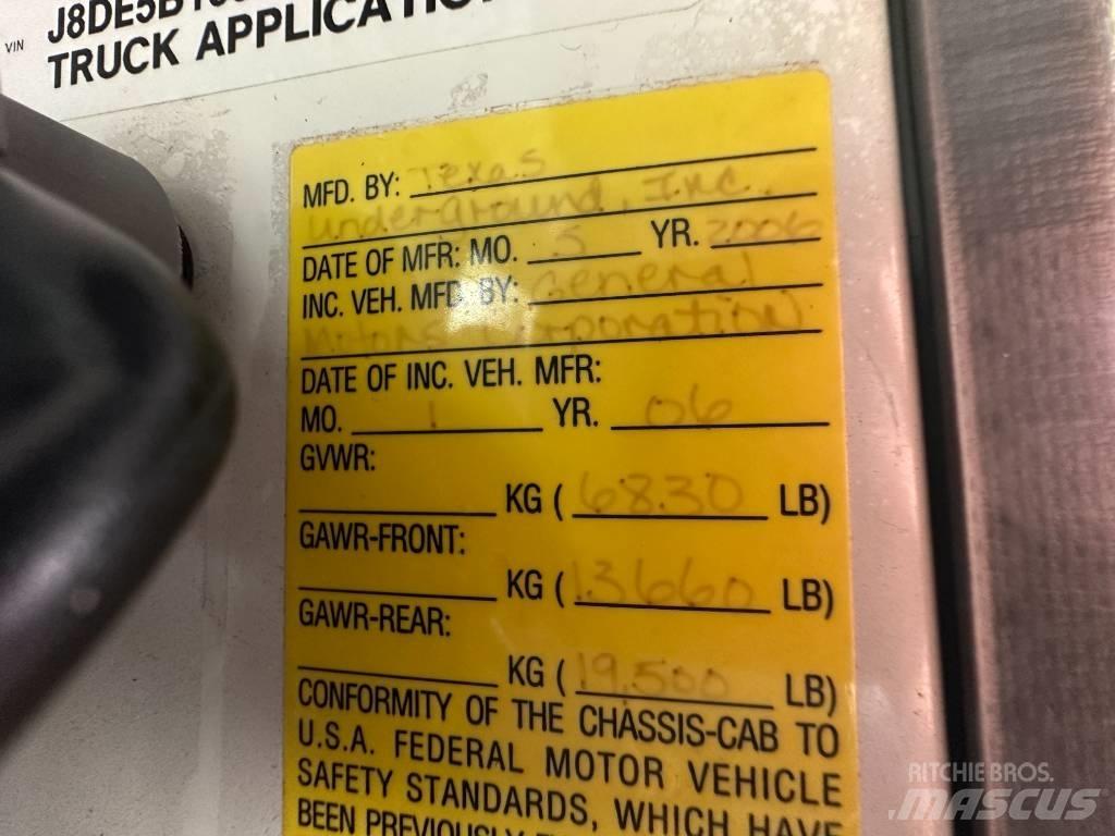 GMC W 5500 HD Sewage disposal Trucks