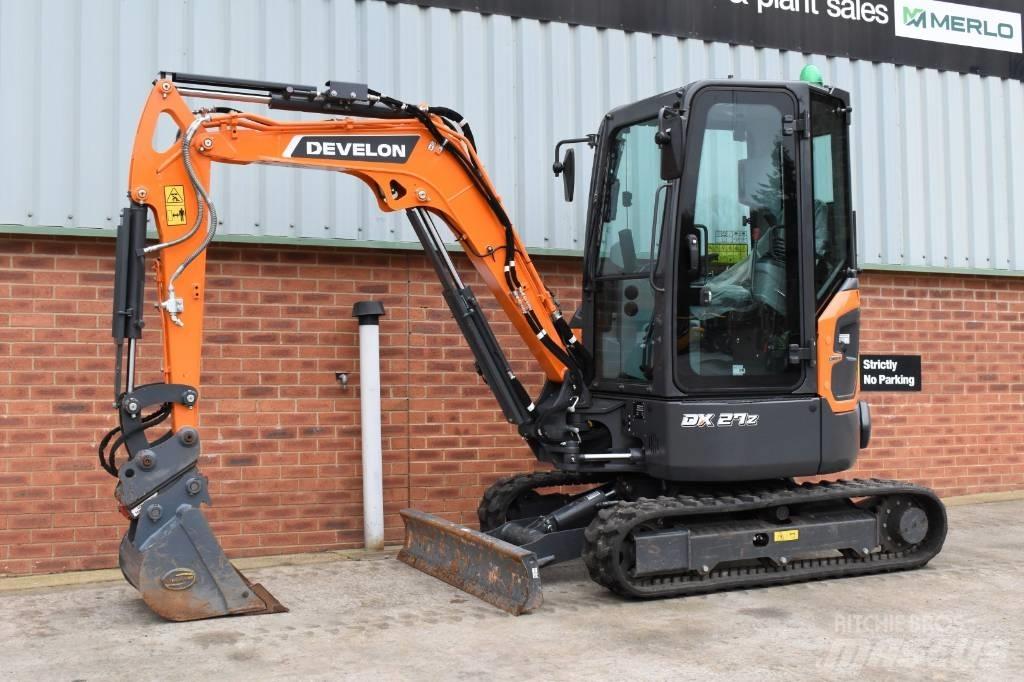 Develon DX27Z-7 Mini excavators < 7t