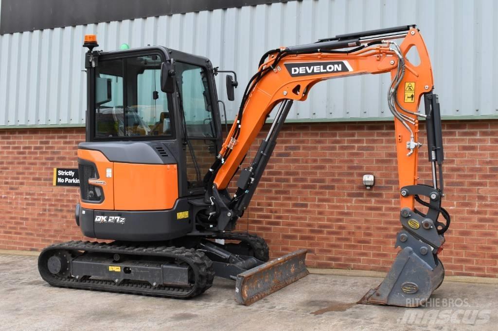 Develon DX27Z-7 Mini excavators < 7t