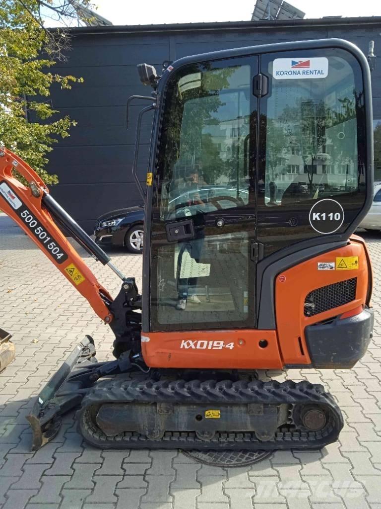 Kubota KX 019-4 Mini excavators < 7t