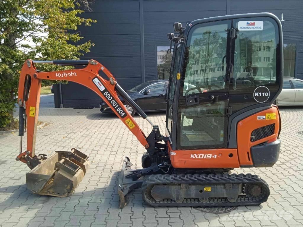 Kubota KX 019-4 Mini excavators < 7t
