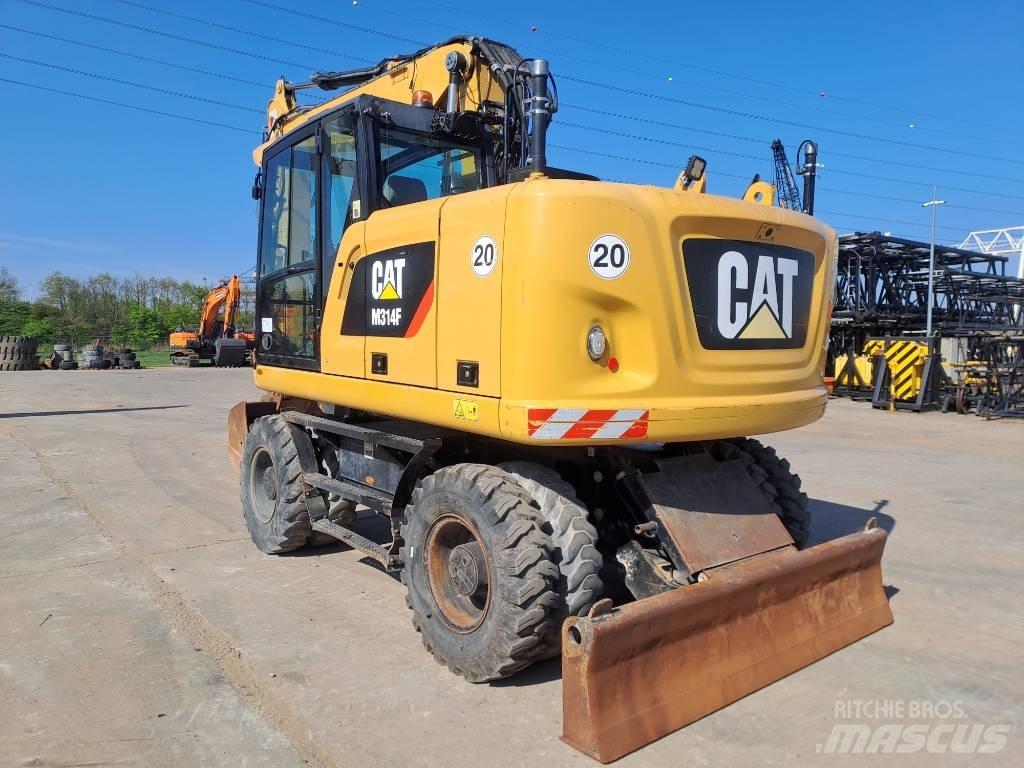 CAT M314F Wheeled excavators