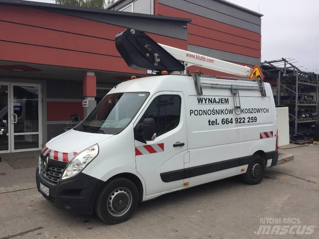 Klubb K32 Truck mounted aerial platforms