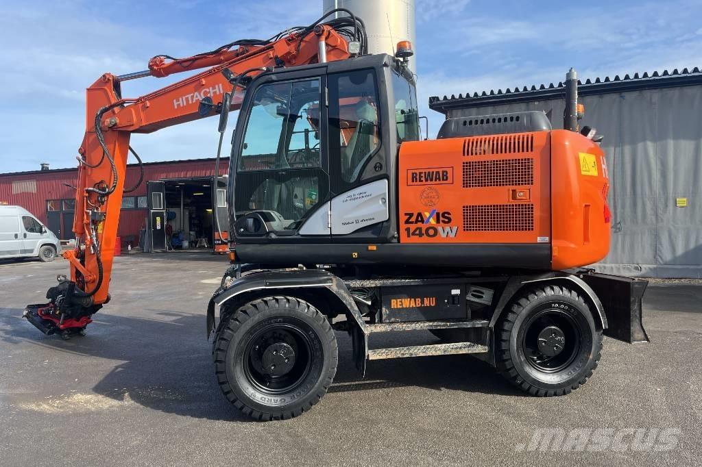 Hitachi ZX 140 W-5 Wheeled excavators
