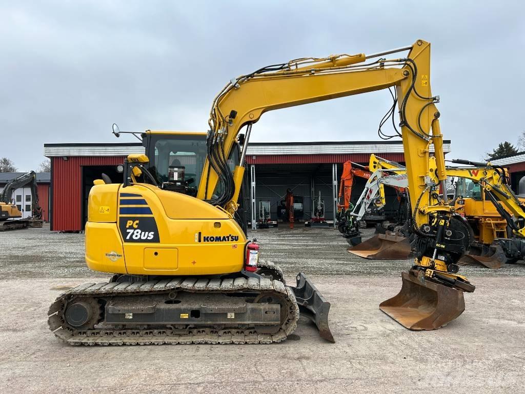 Komatsu PC78US-10 Midi excavators  7t - 12t