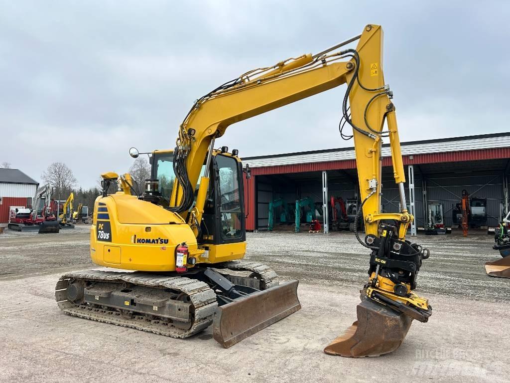 Komatsu PC78US-10 Midi excavators  7t - 12t