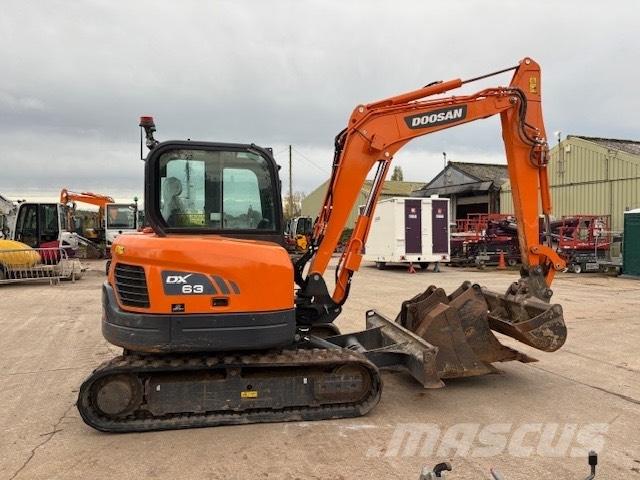 Doosan DX 63-3 Mini excavators < 7t