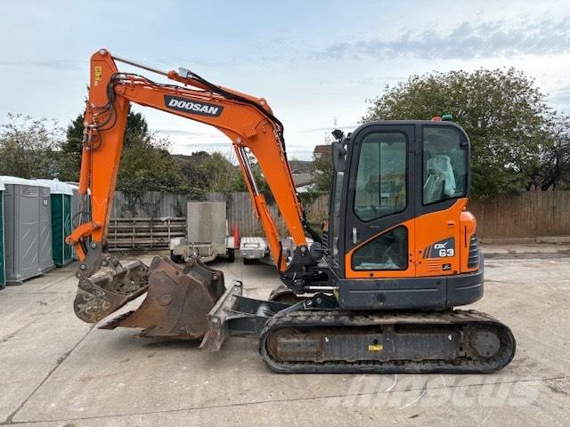 Doosan DX 63-3 Mini excavators < 7t