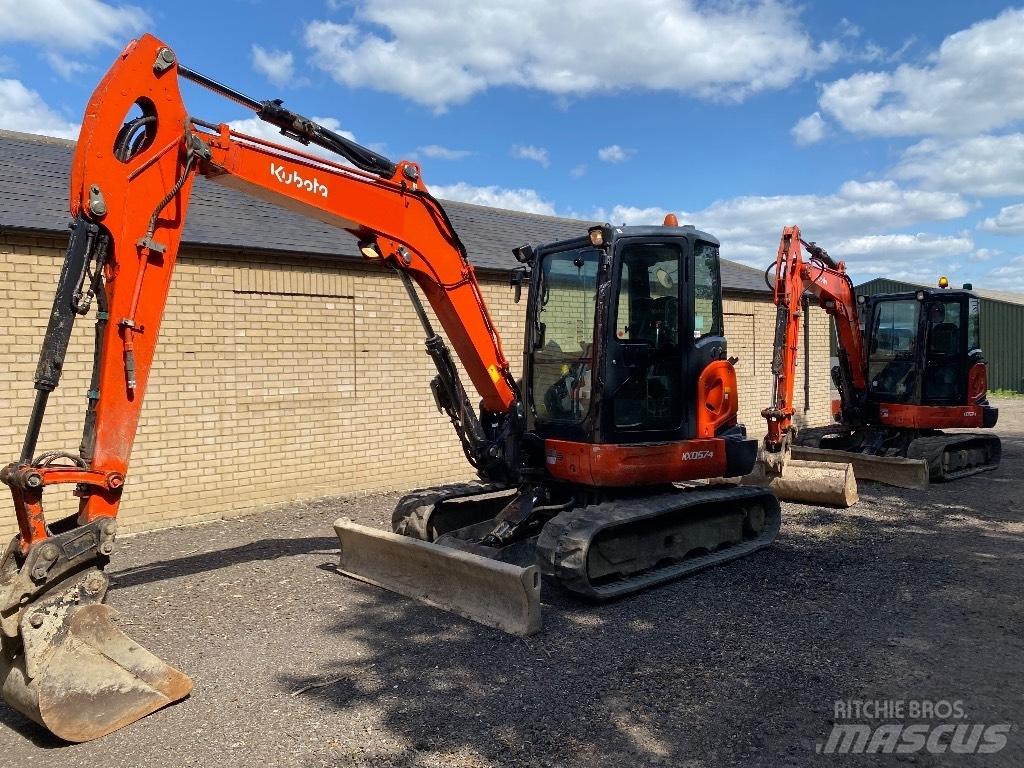 Kubota Kx057 Mini excavators < 7t