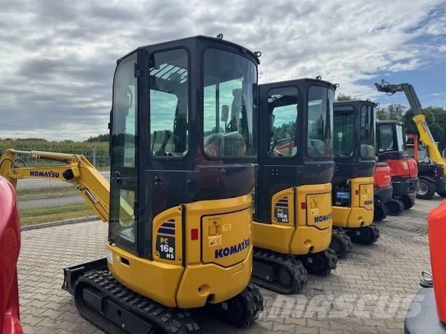 Komatsu PC 16 Mini excavators < 7t