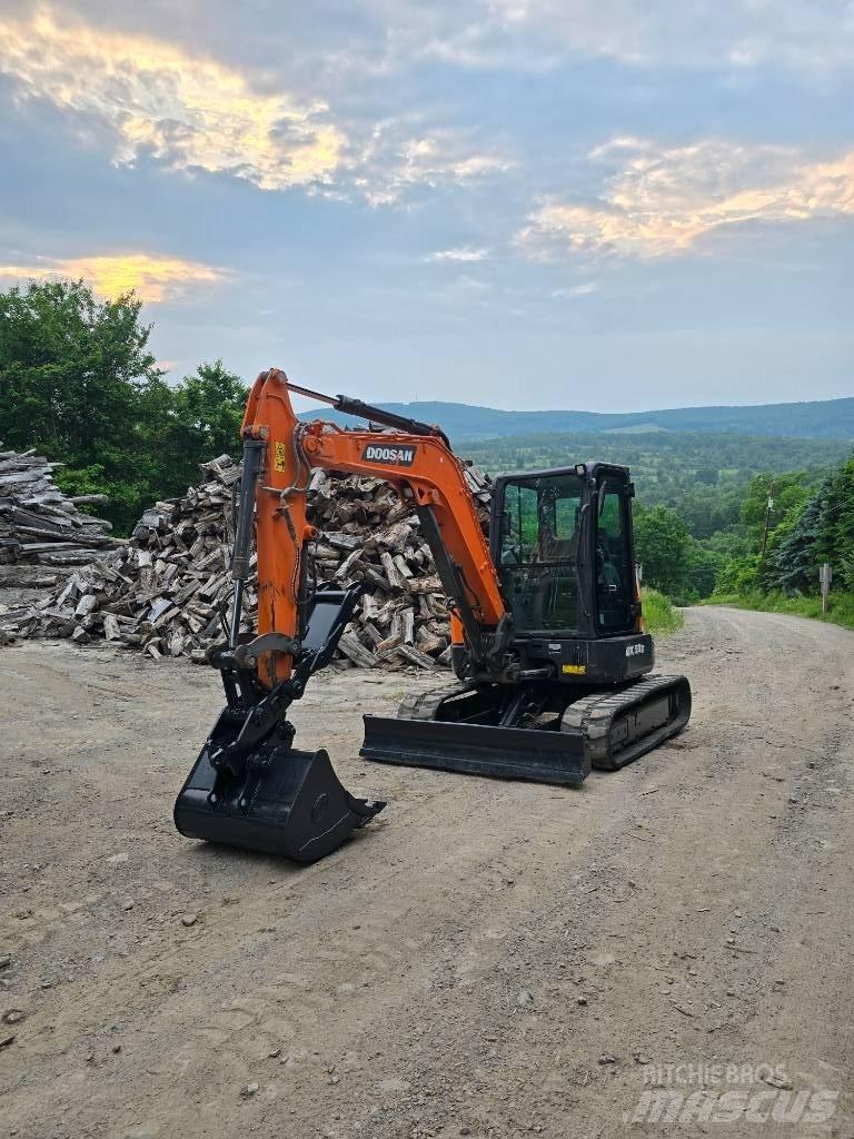 Doosan DX 50 Z Mini excavators < 7t