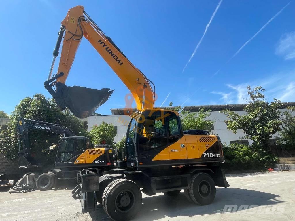 Hyundai R210W Wheeled excavators