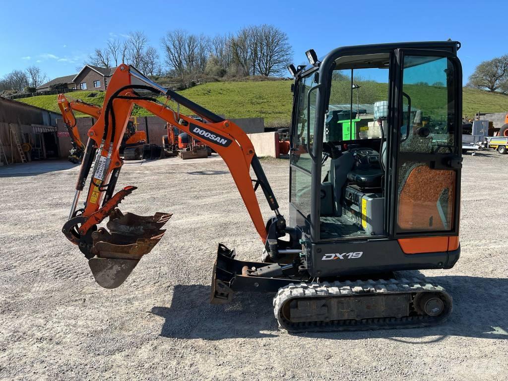 Doosan DX 19 Mini excavators < 7t