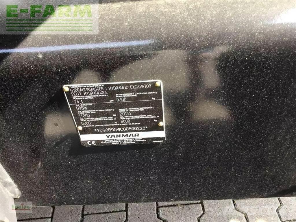 Yanmar b95w/5 Wheeled excavators