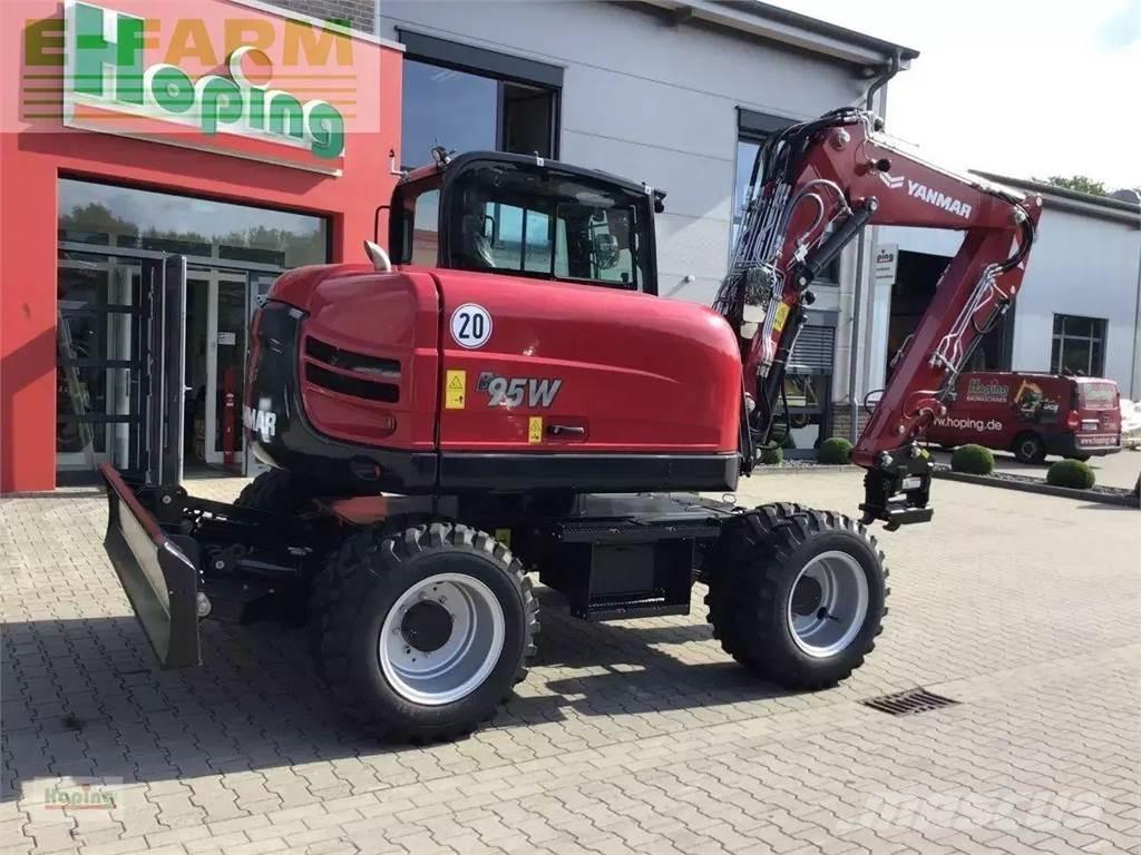 Yanmar b95w/5 Wheeled excavators