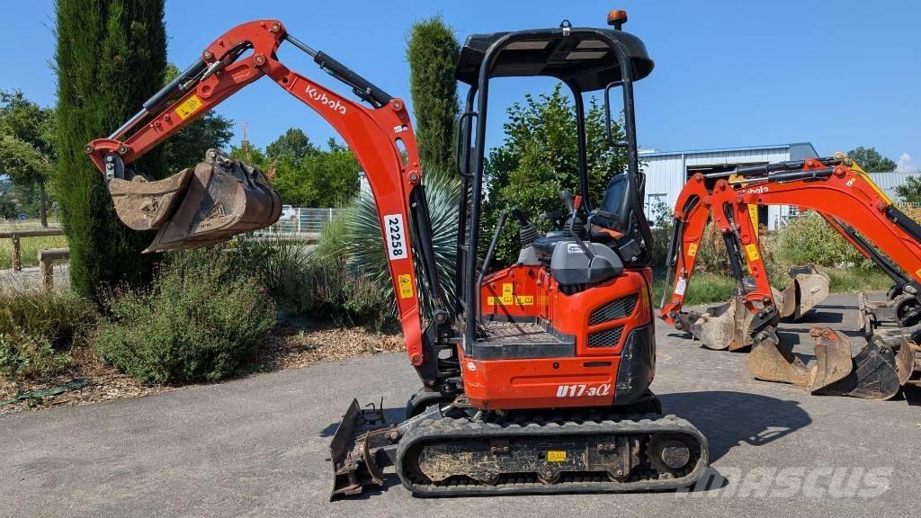 Kubota U 17-3 Mini excavators < 7t