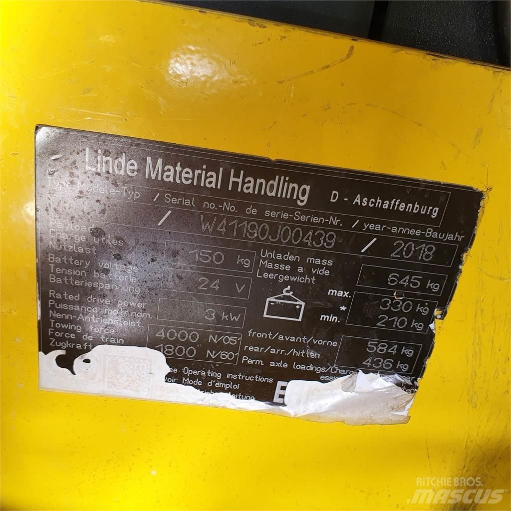 Linde P30C Towing truck