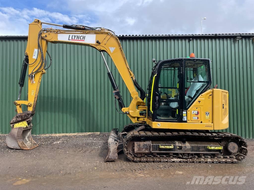 CAT 308 CR Midi excavators  7t - 12t