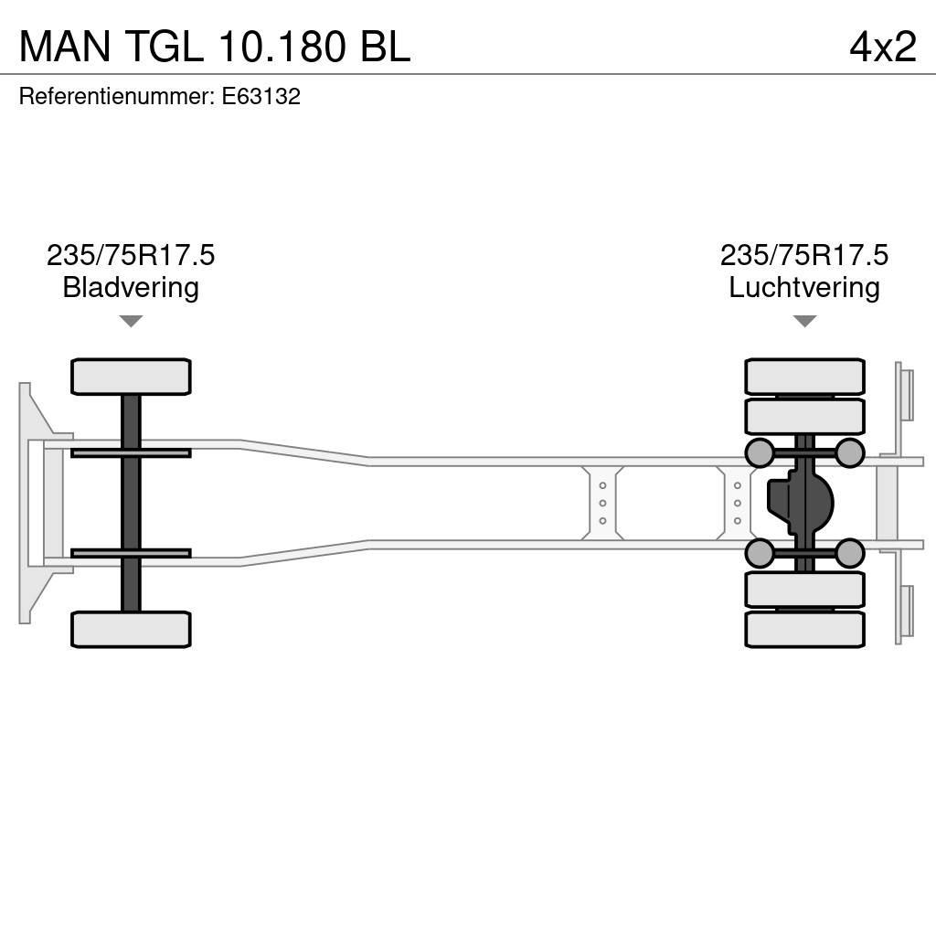 MAN TGL 10.180 BL Van Body Trucks