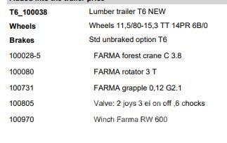 Farma T6 HUGGARVAGN Other