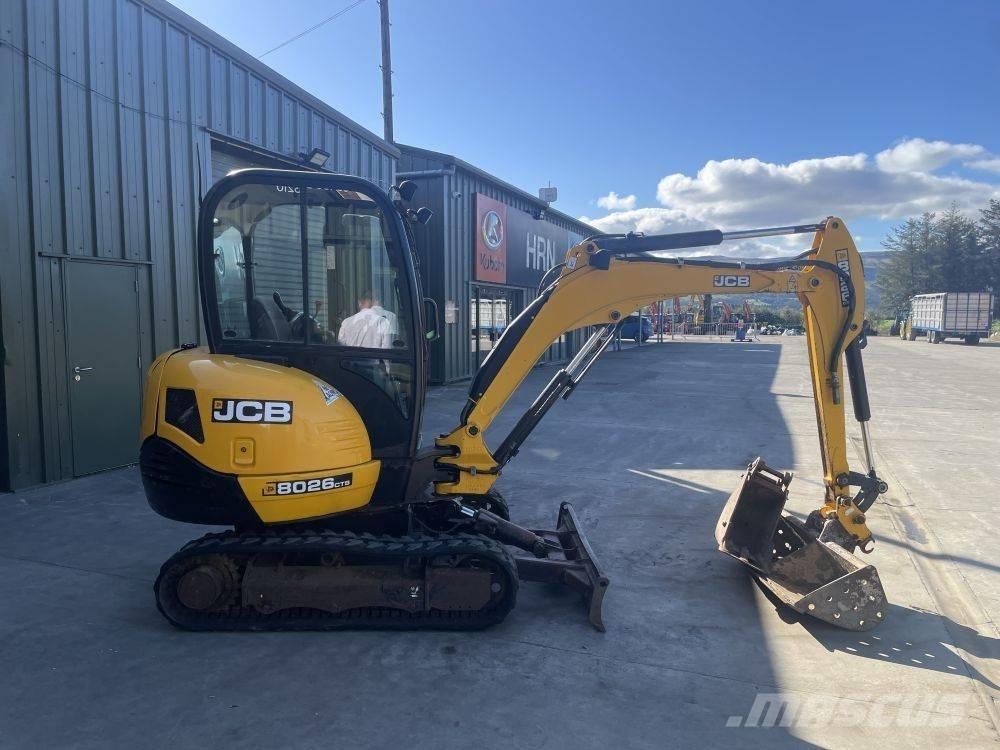 JCB 8026 Mini excavators < 7t