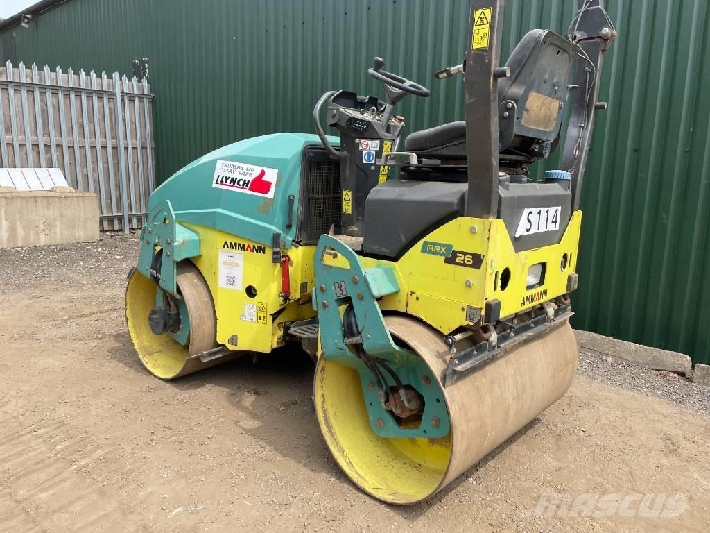 Ammann ARX 26 Twin drum rollers