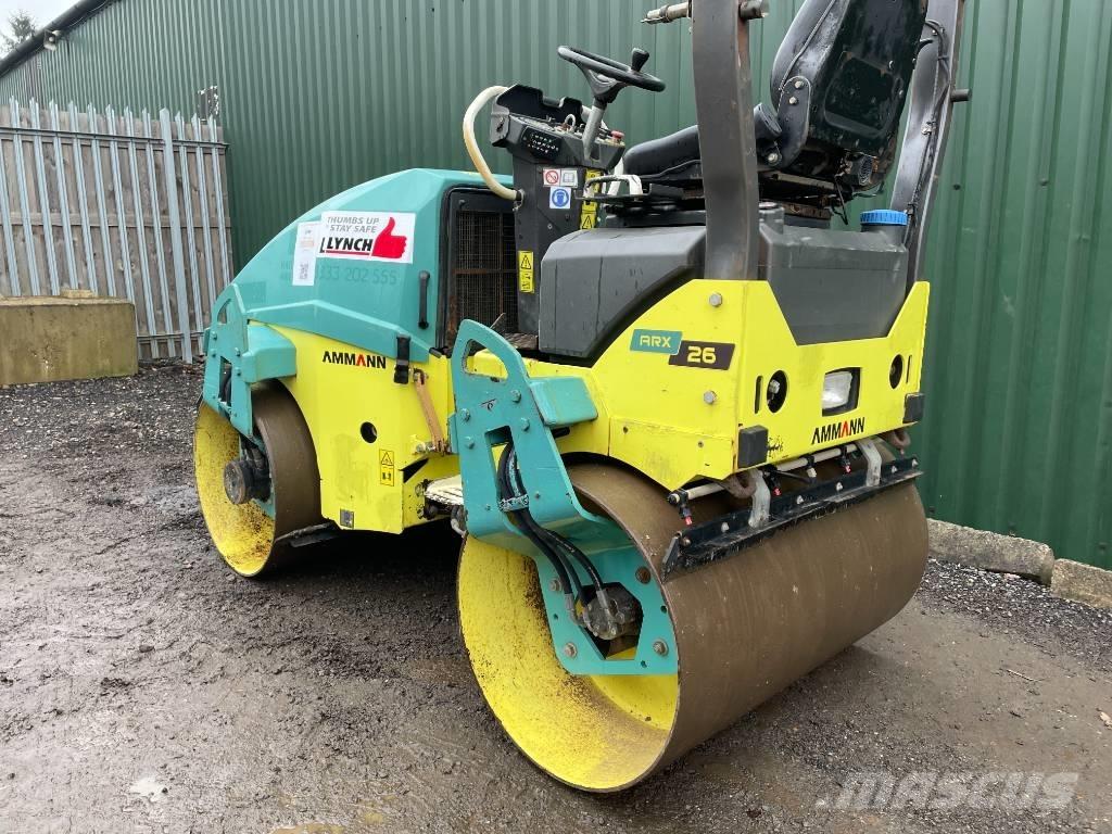 Ammann ARX 26 Twin drum rollers