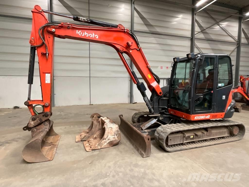 Kubota KX 080-4 A Midi excavators  7t - 12t