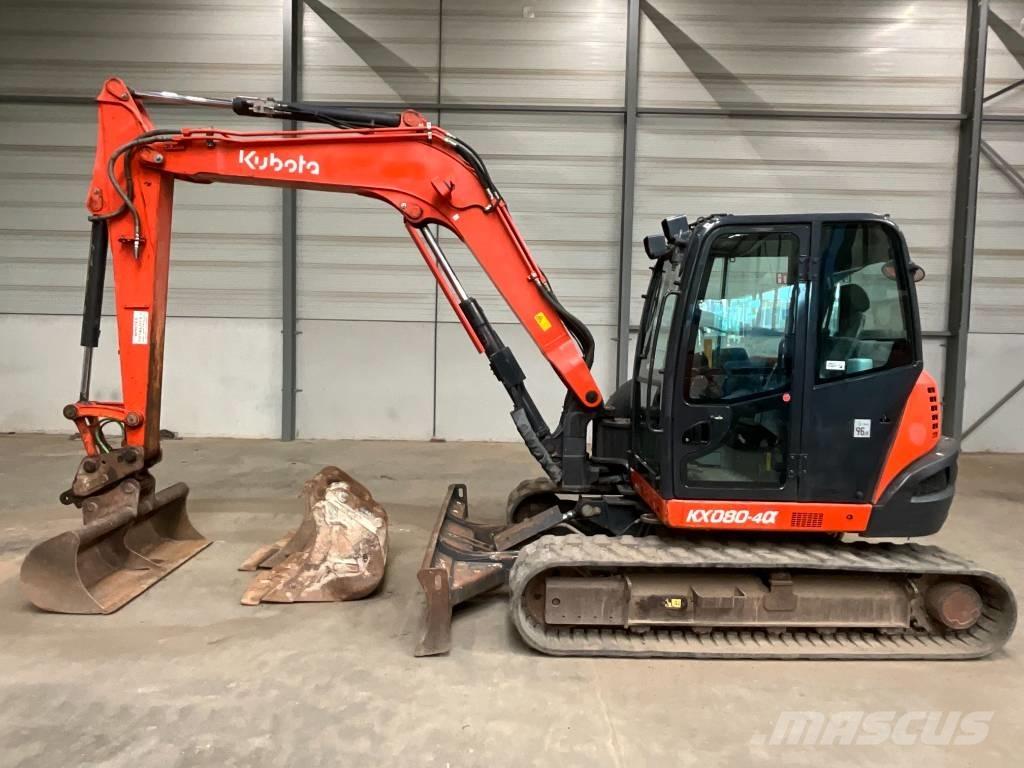 Kubota KX 080-4 A Midi excavators  7t - 12t