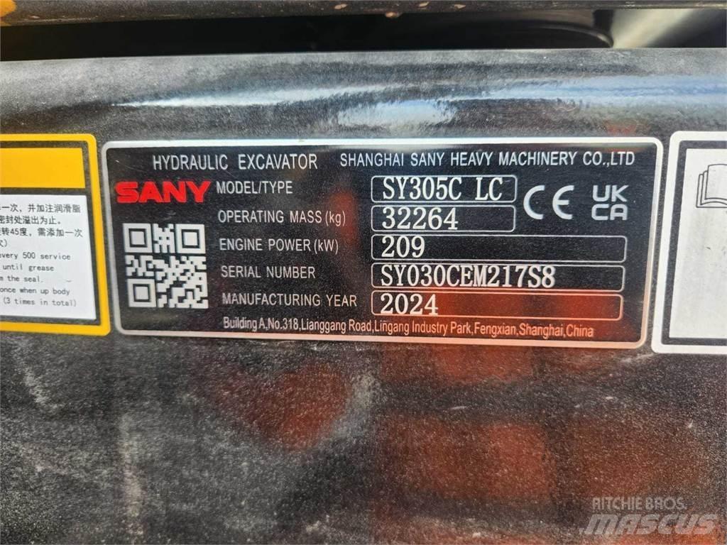 Sany SY305C Crawler excavators
