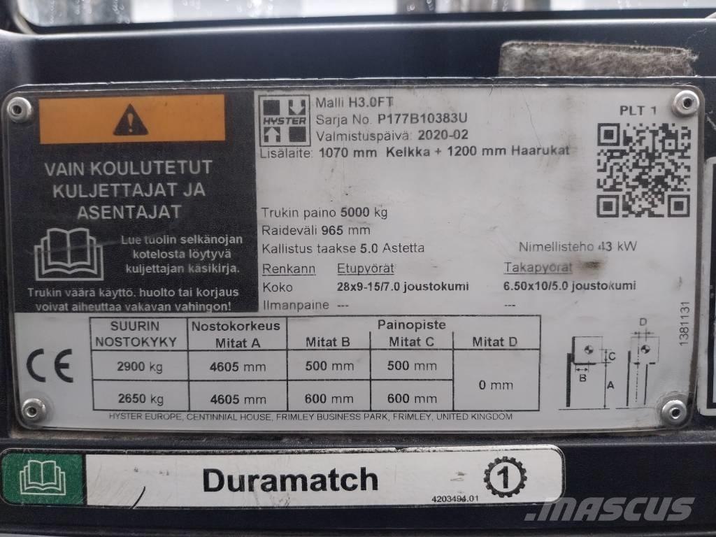 Hyster H 30 FT Diesel trucks