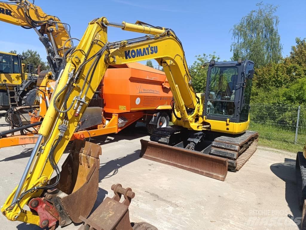 Komatsu PC 80 MR Midi excavators  7t - 12t