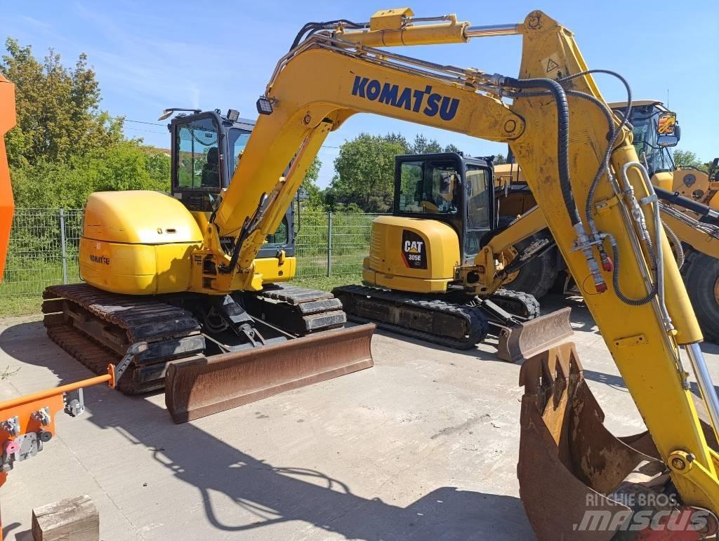 Komatsu PC 80 MR Midi excavators  7t - 12t
