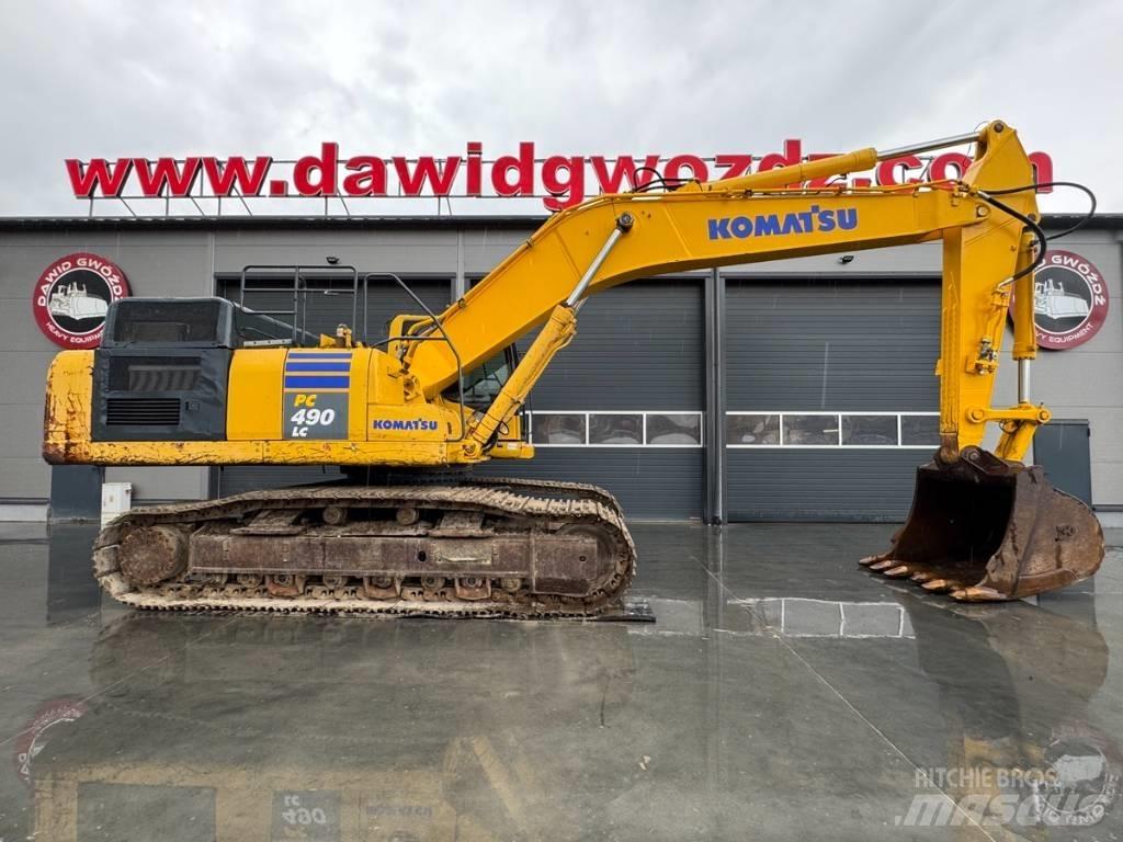 Komatsu PC 490 LC-10 Crawler excavators