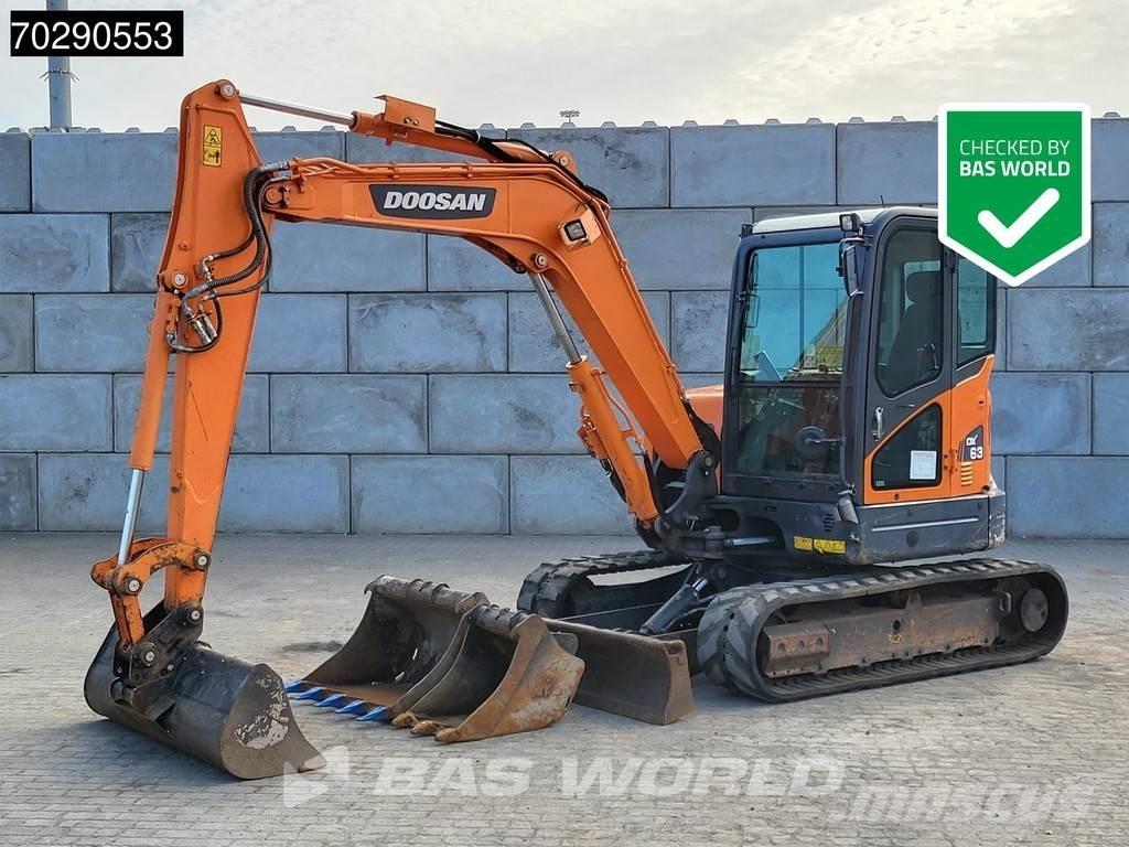 Doosan DX63-3 Mini excavators < 7t