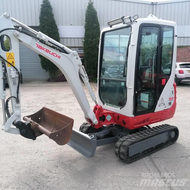 Takeuchi TB216 Mini excavators < 7t