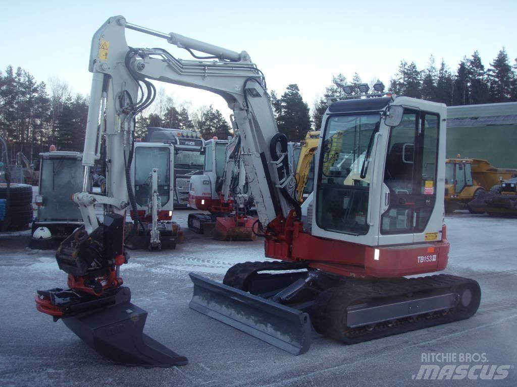 Takeuchi TB153FR Mini excavators < 7t