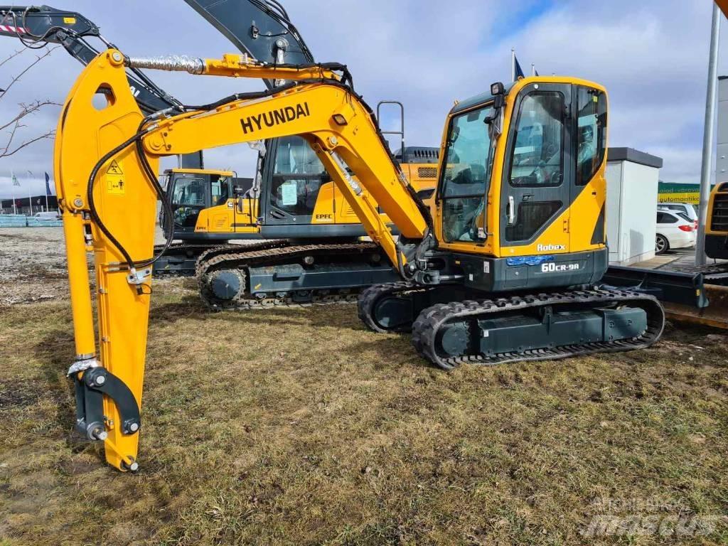 Hyundai R60CR-9A Mini excavators < 7t