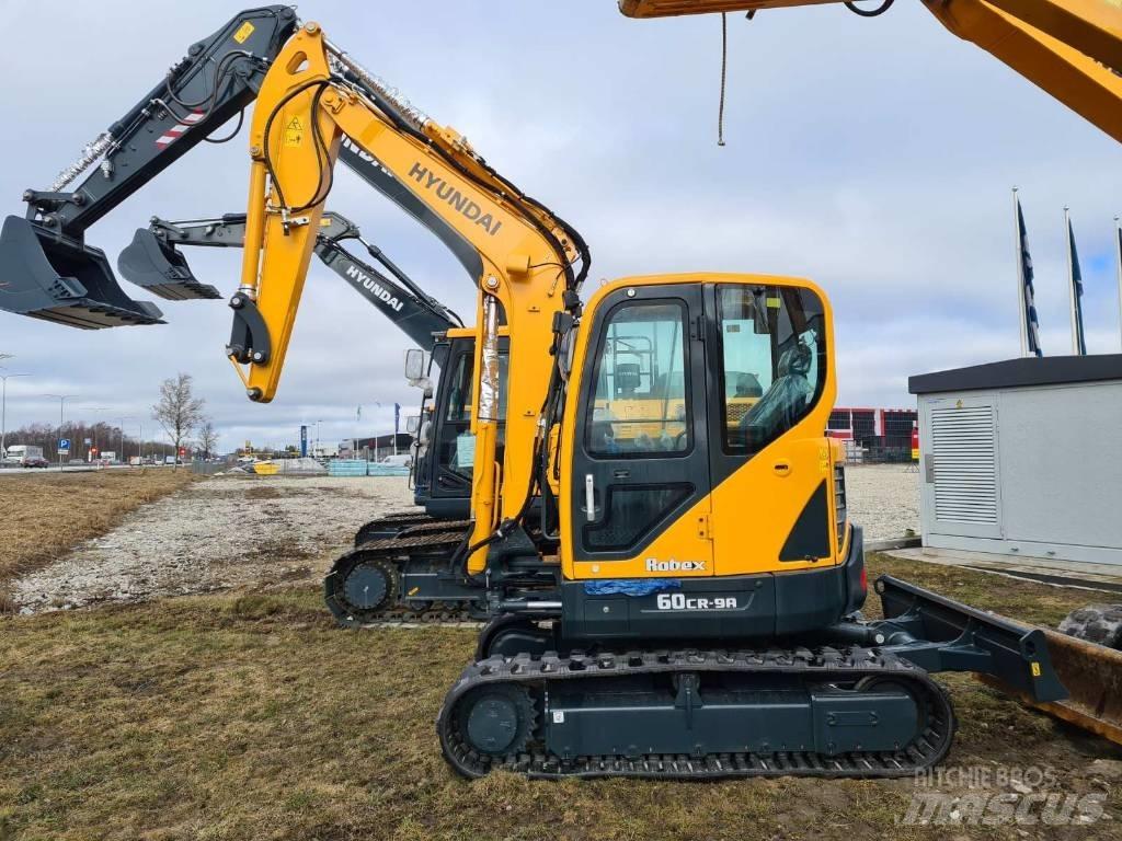 Hyundai R60CR-9A Mini excavators < 7t