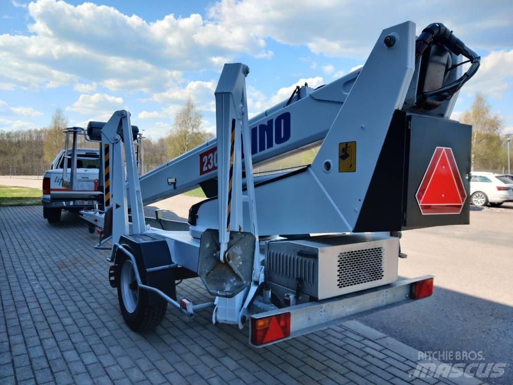 Dino 230 T Skylift Trailer mounted aerial platforms