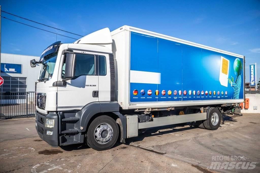MAN TGS 18.360 LL Van Body Trucks