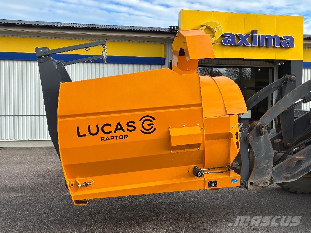Lucas Raptor Bale shredders, cutters and unrollers