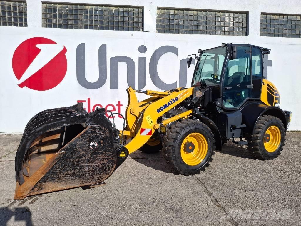 Komatsu WA 100 M-8 Telescopic wheel loaders