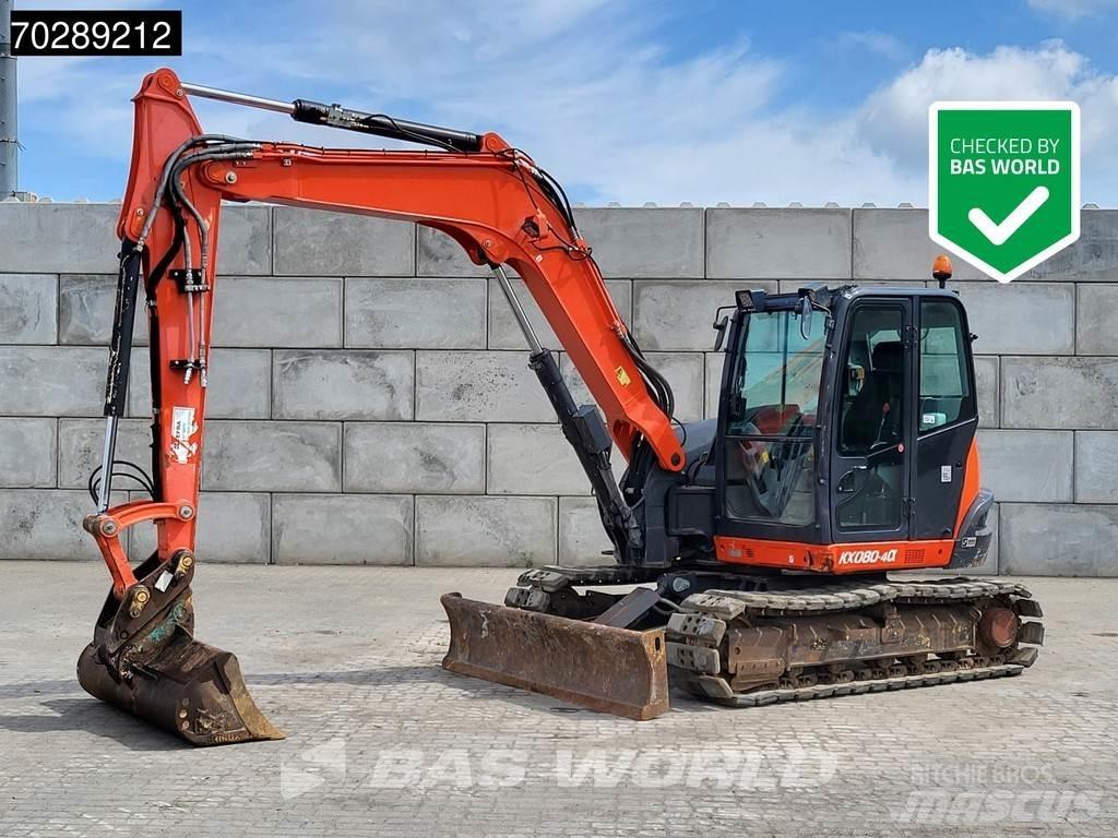 Kubota KX080 -4a Mini excavators < 7t