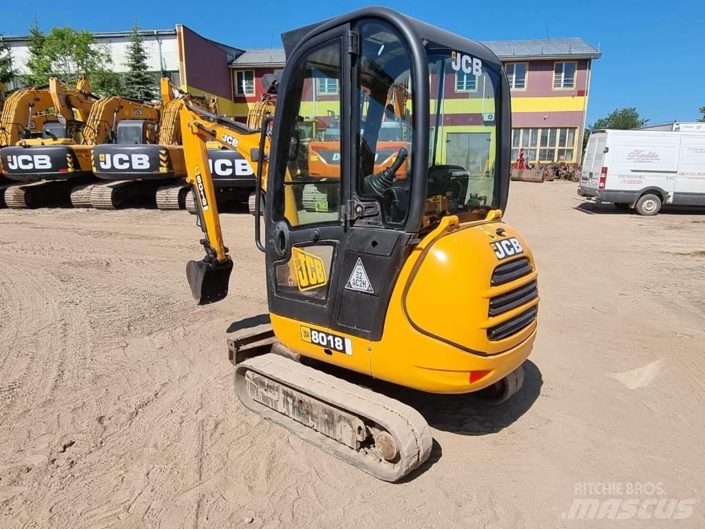 JCB 8018 Mini excavators < 7t