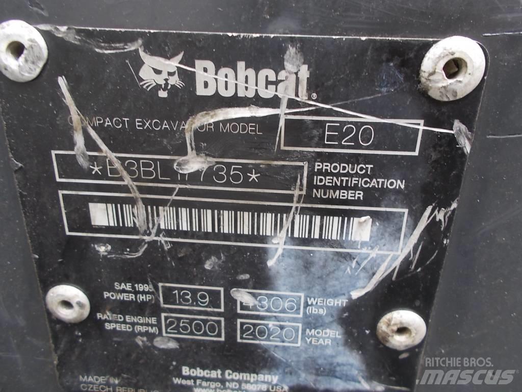 Bobcat E20 Mini excavators < 7t