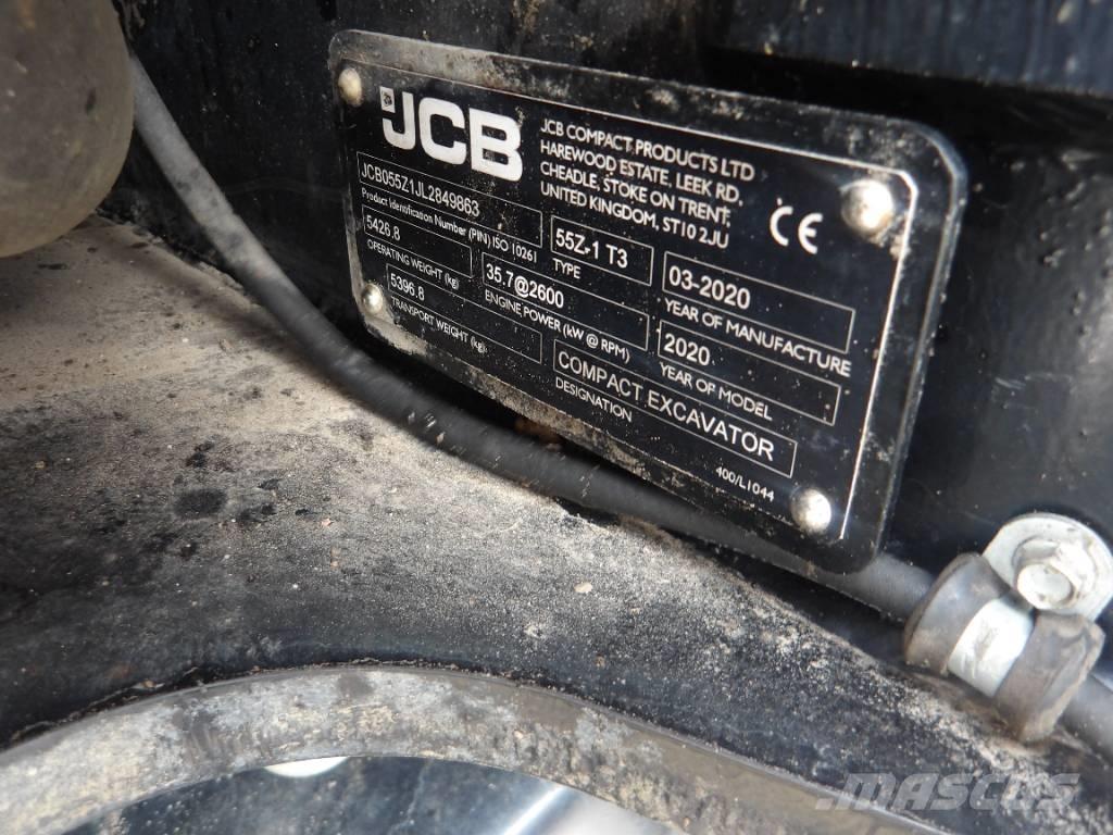 JCB 55Z-1 Mini excavators < 7t