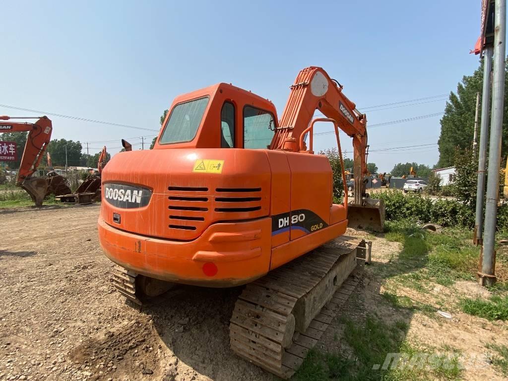 Doosan DH 80 Mini excavators < 7t