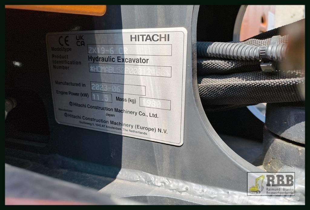 Hitachi ZX 19-6 CR Mini excavators < 7t